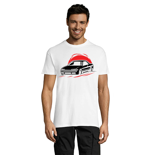 Nissan GTR R32 men's t-shirt white L
