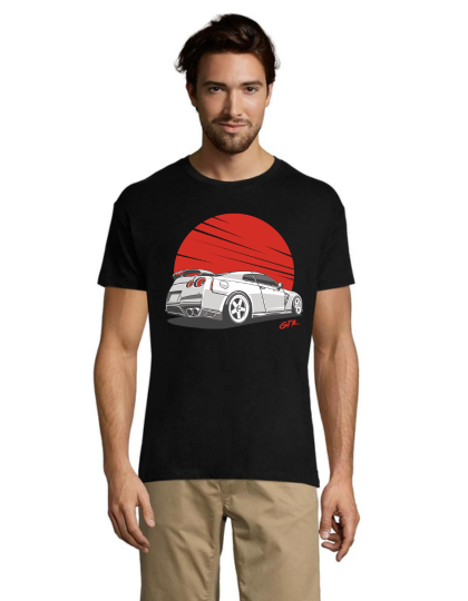 Nissan GTR R33 men's t-shirt black 2XS