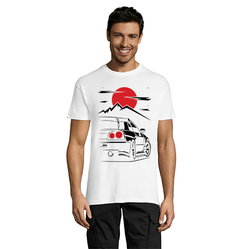 Nissan - GTR R34 Red Sun men's t-shirt black 2XL