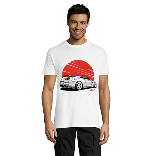 Nissan - GTR R35 men's t-shirt white 2XL