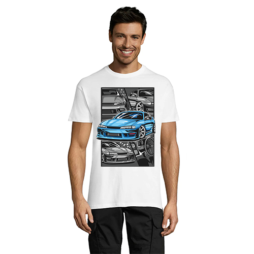 Nissan Silvia S13 men's t-shirt white L