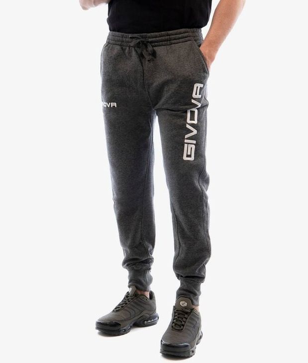 PANTA KING FELPA (MOON) sweatpants gray/grey 2XS