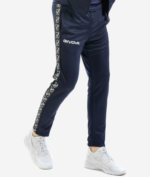 PANTALONE TRICOT BAND sweatpants blue XS