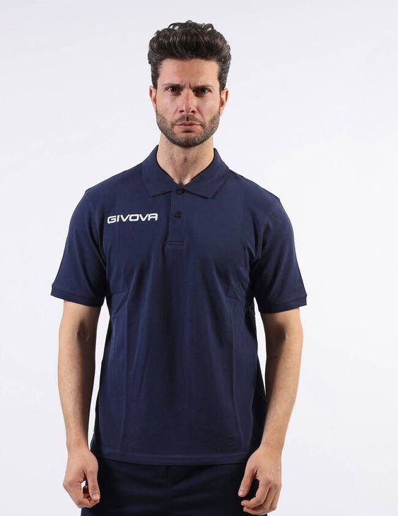 POLO COTONE PIQUET SUMMER polo tričko modrá XS