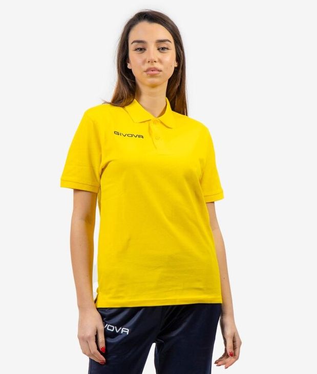 POLO COTONE PIQUET SUMMER polo tričko žltá 2XL