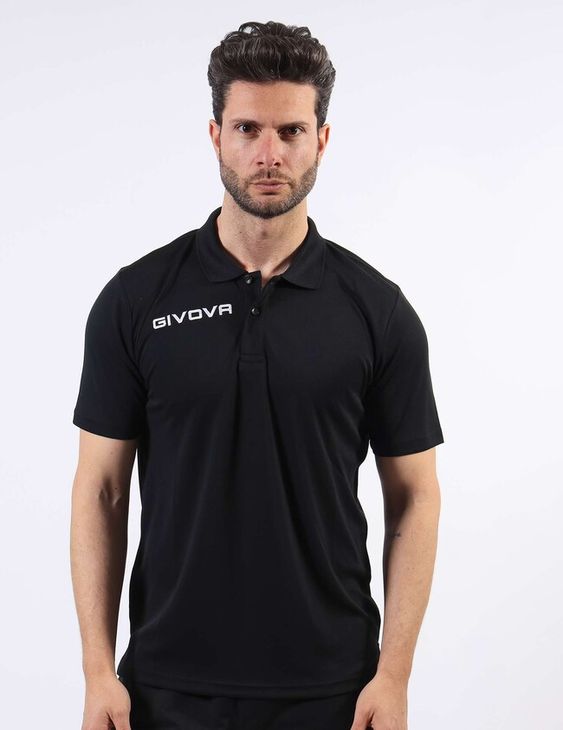 POLO POCKET NERO Tg. S