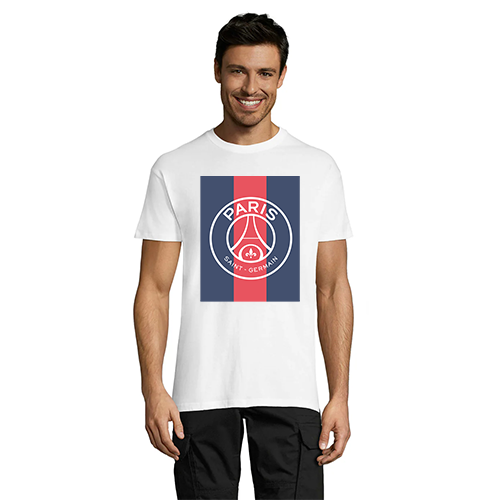 PSG grafika white men's t-shirt 2XL