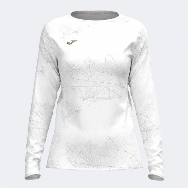 R-NIGHT LONG SLEEVE T-SHIRT WHITE M