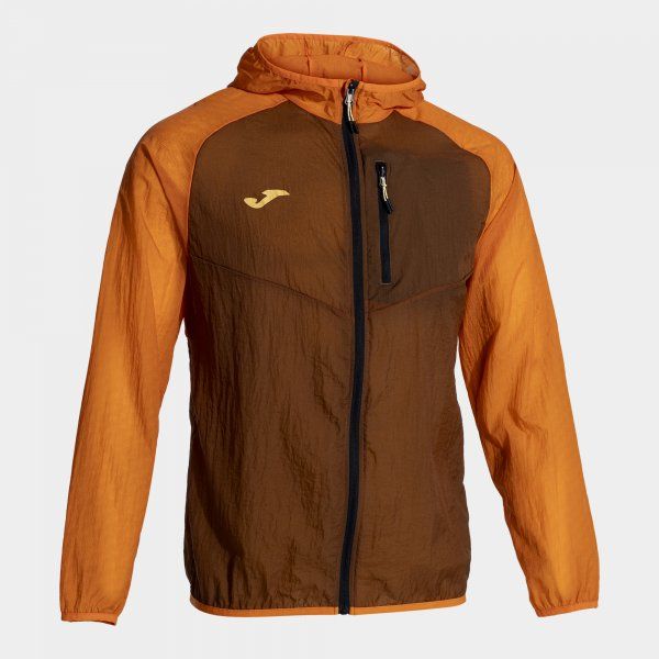 R- TRAIL NATURE RAINCOAT hnedá S08