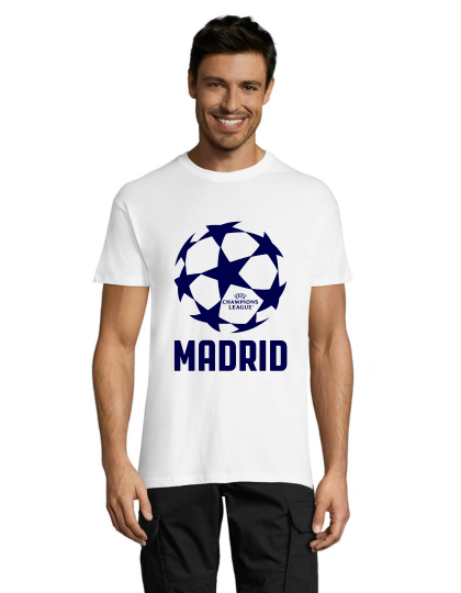 Real Madrid 3 white men's t-shirt 2XS