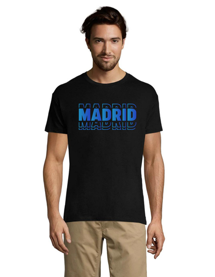 Real Madrid 5 black men's t-shirt L