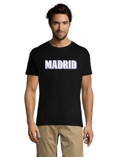 Real Madrid 6 black men's t-shirt L