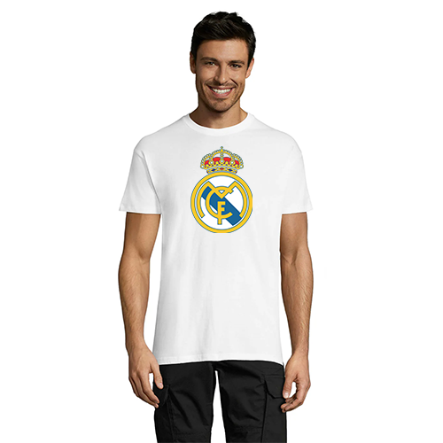 Real Madrid Club men's t-shirt white 2XS