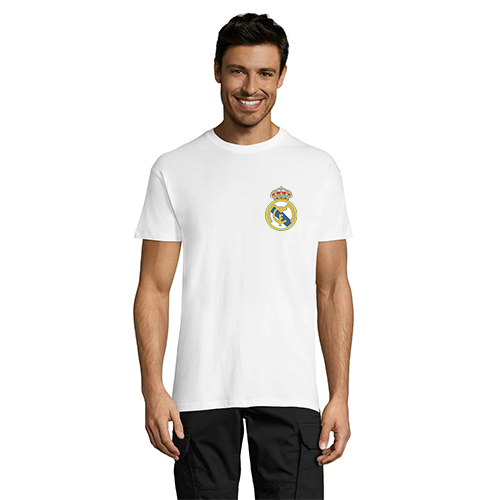 Real Madrid Club men's T-shirt white L