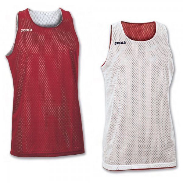 REVERSIBLET-SHIRT ARO RED-WHITE SLEEVELESS L