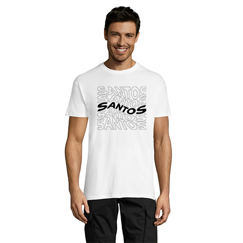 Santos Club 1 white men's t-shirt 3XL