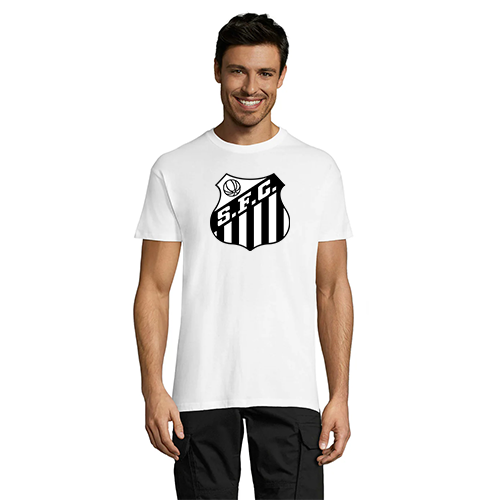 Santos Futebol Clube men's t-shirt white 3XS