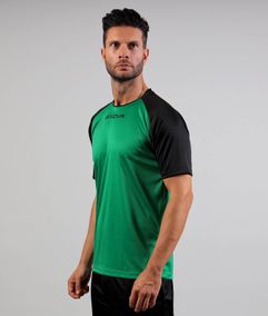 SHIRT CAPO INTERLOCK dres zelená/čierna 2XS