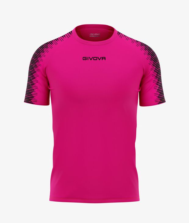 SHIRT CLUB IN MESH FUXIA/NERO Tg. XL