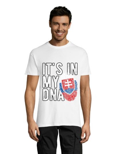 Slovakia - It's in my DNA men's t-shirt white 3XL