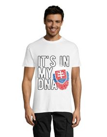 Slovakia - It's in my DNA men's t-shirt white 3XS