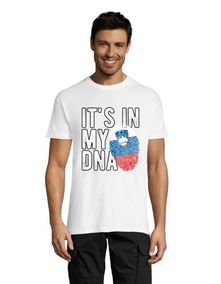 Slovenia - It's in my DNA men's shirt white M