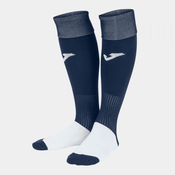 ZEBRA II MID-CALF FOOTBALL SOCKS (4 PCS) boots / socks navy white S17