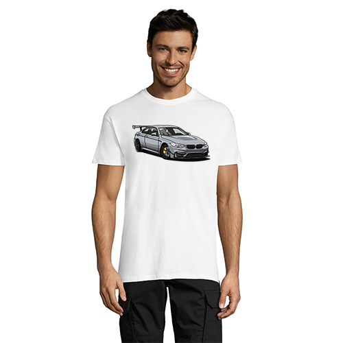 Sport BMW men's t-shirt white 2XS