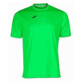 T-SHIRT COMBI GREEN FLUOR S/S XS