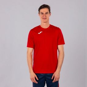 T-SHIRT COMBI RED S/S 8XS-7XS