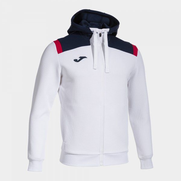 TOLEDO  ZIP-UP HOODIE WHITE NAVY 2XS