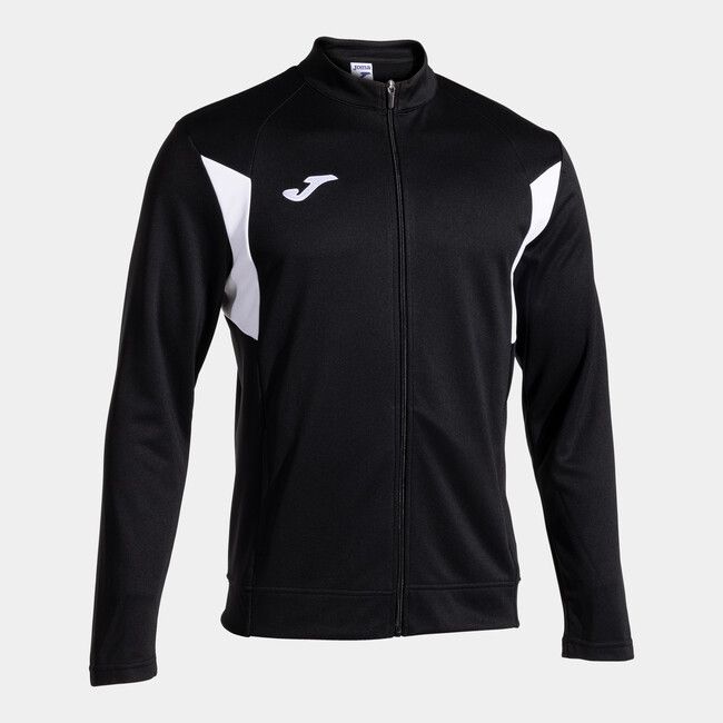 WINNER III FULL ZIP SWEATSHIRT BLACK WHITE 3XS