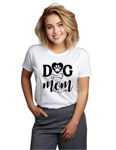 WoDog mom men's t-shirt white M